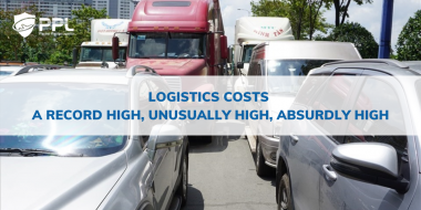 Logistics costs - A record high, unusually high, absurdly high